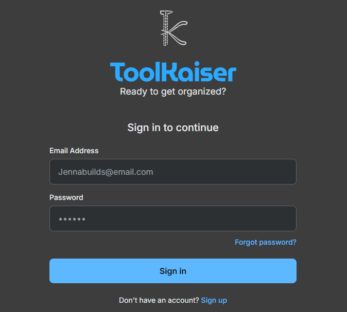 ToolKaiser browser application