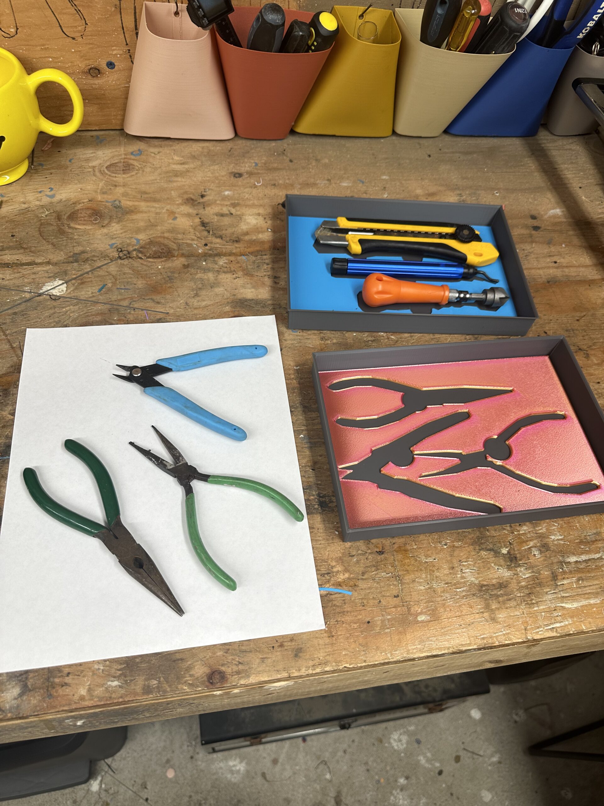 Finished ToolKaiser organized toolbox layout